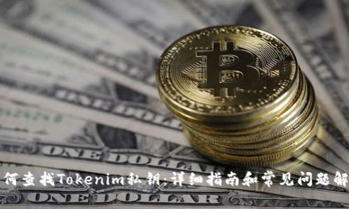 如何查找Tokenim私钥：详细指南和常见问题解答