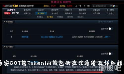 币安DOT转Tokenim钱包的最佳通道及详细指南
